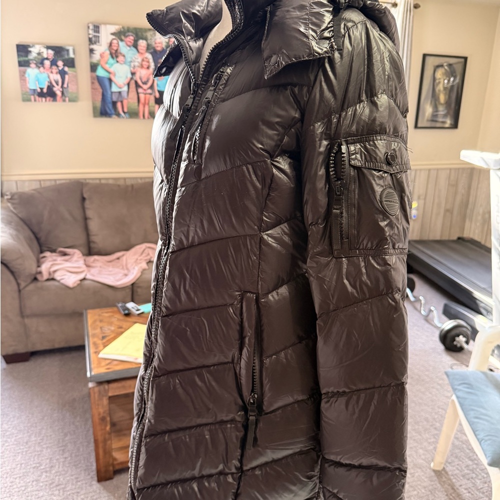 Andrew Marc packable lightweight premium down puffer jacket - Picture 5 of 7